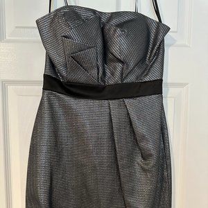 Silver Cocktail Dress